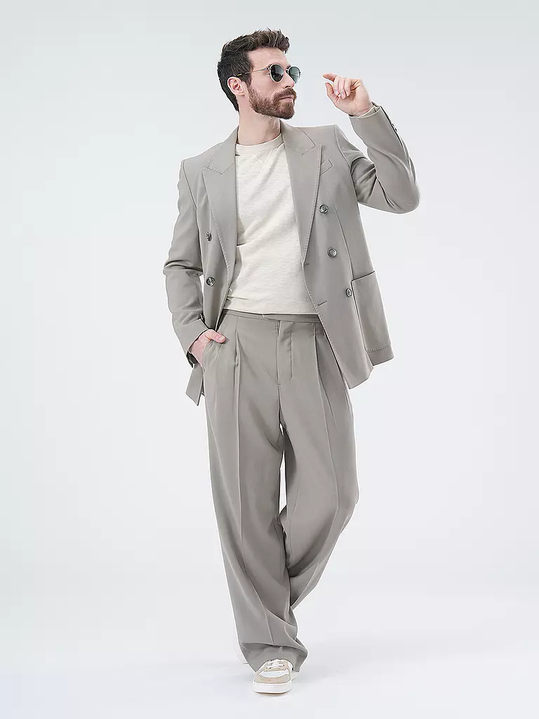 AMI PARIS | Pantalón de traje | Beige