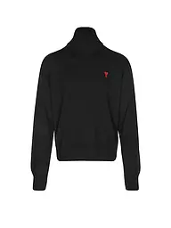 AMI PARIS | Rollkragenpullover | Negro