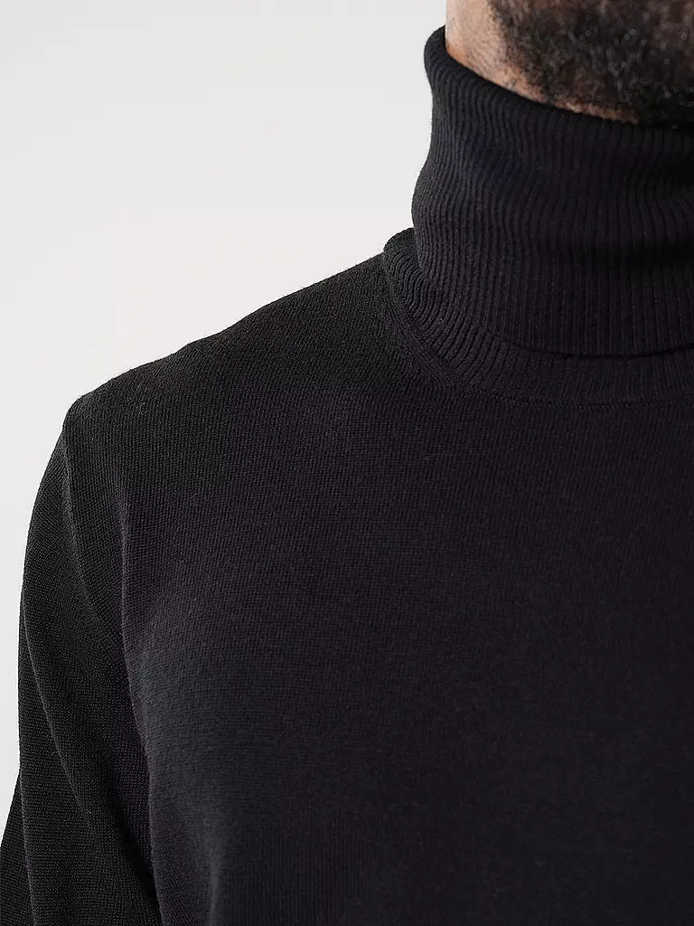 AMI PARIS | Rollkragenpullover | Negro