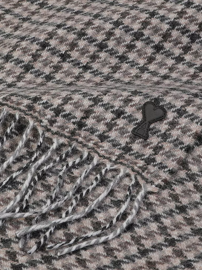 AMI PARIS | Schal ADC SCARF STRUKTUR | Marrón
