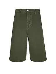 AMI PARIS | Shorts de corte ancho | Oliva