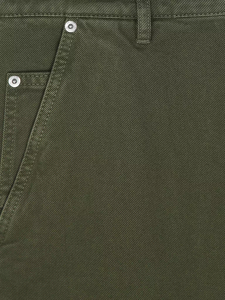AMI PARIS | Shorts de corte ancho | Oliva