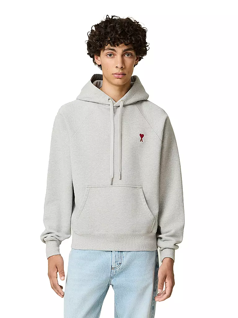 AMI PARIS | Sudadera con capucha - Hoodie | Gris