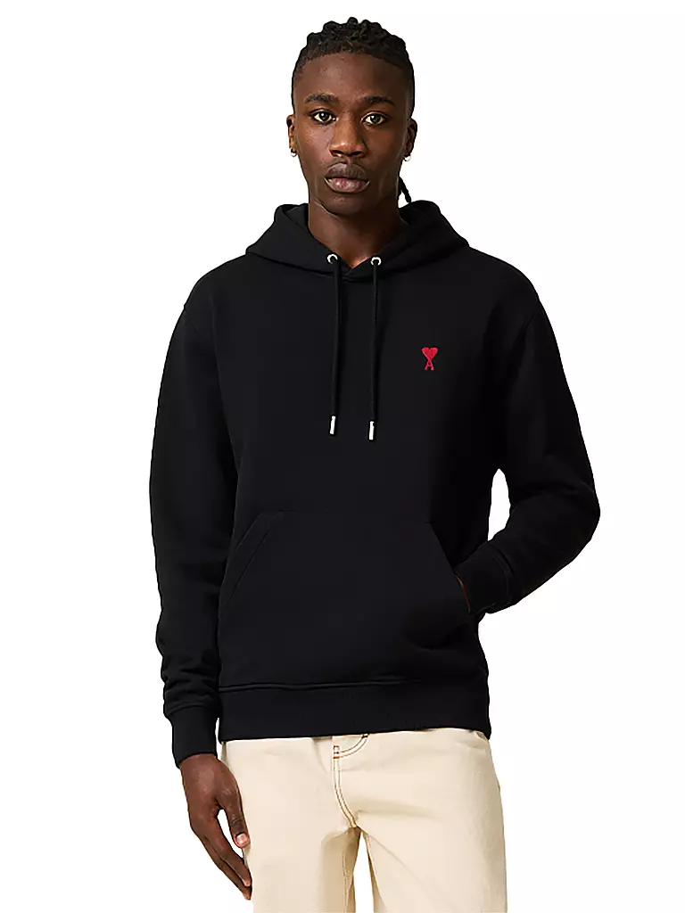 AMI PARIS | Sudadera con capucha - Hoodie | Negro