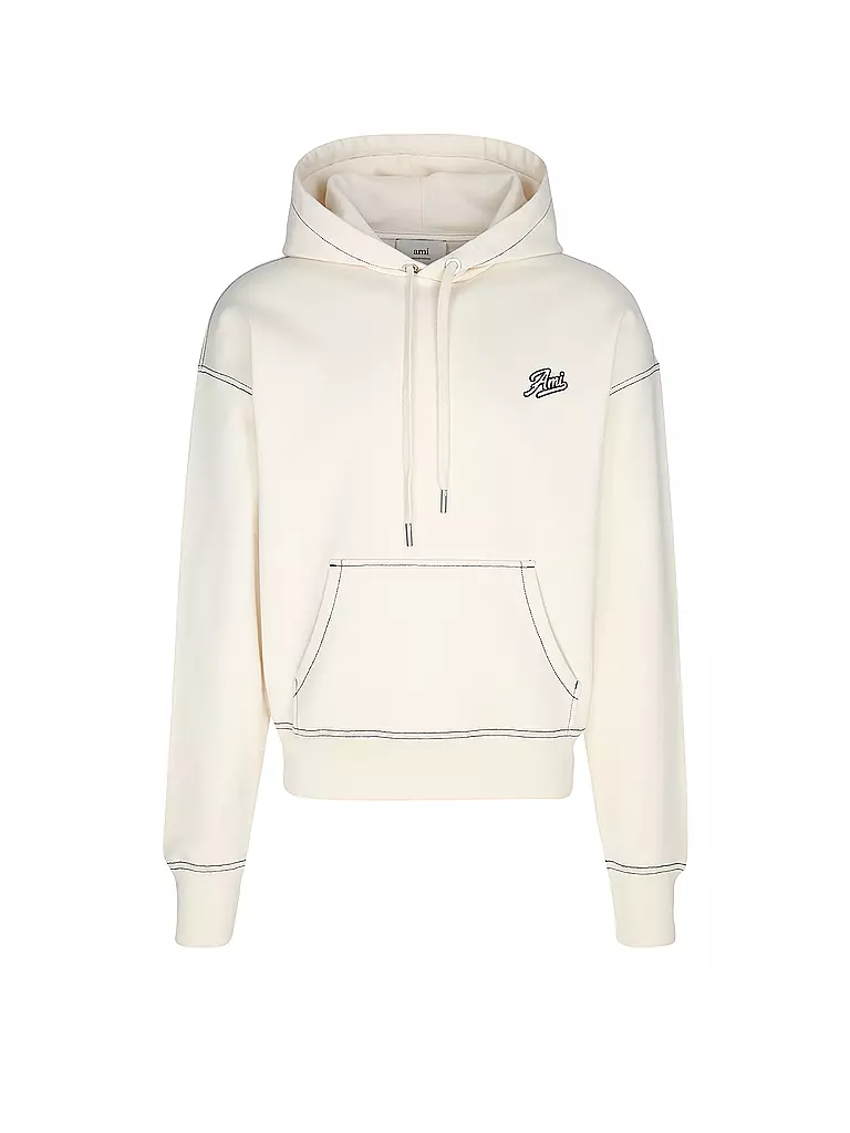 AMI PARIS | Sudadera con capucha - Hoodie | Crema