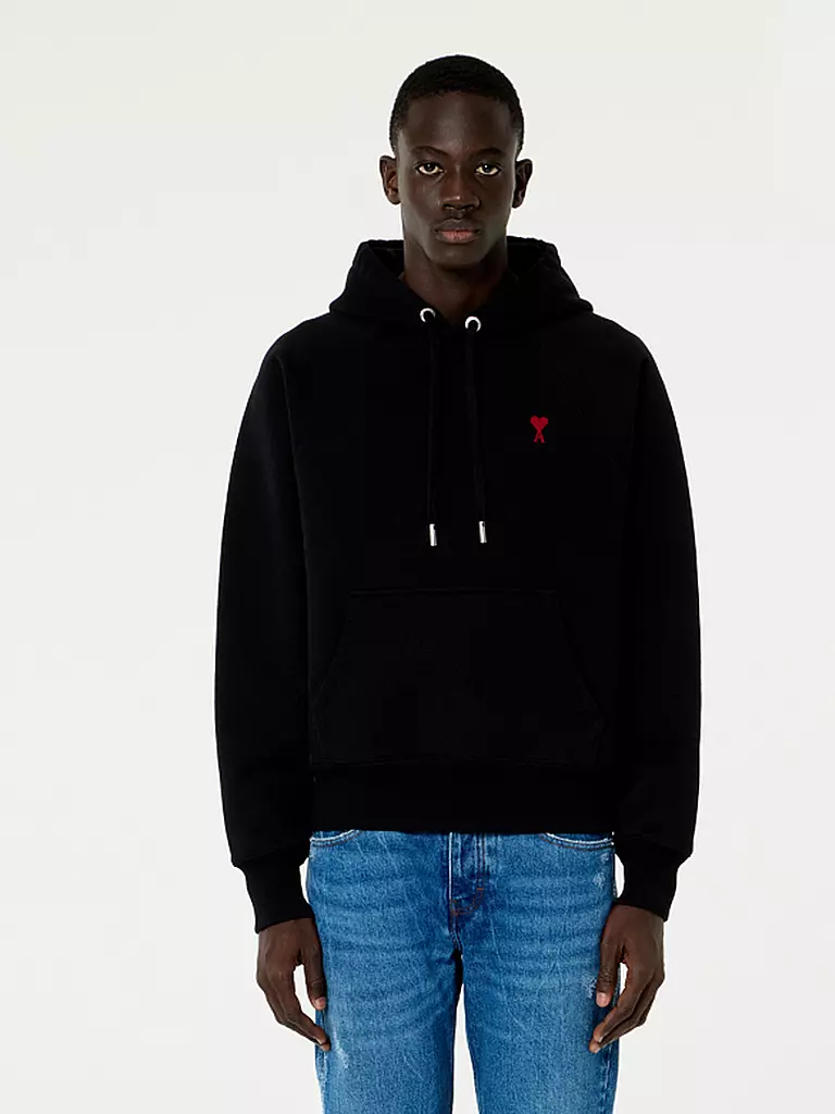 AMI PARIS | Sudadera con capucha - Hoodie | Negro
