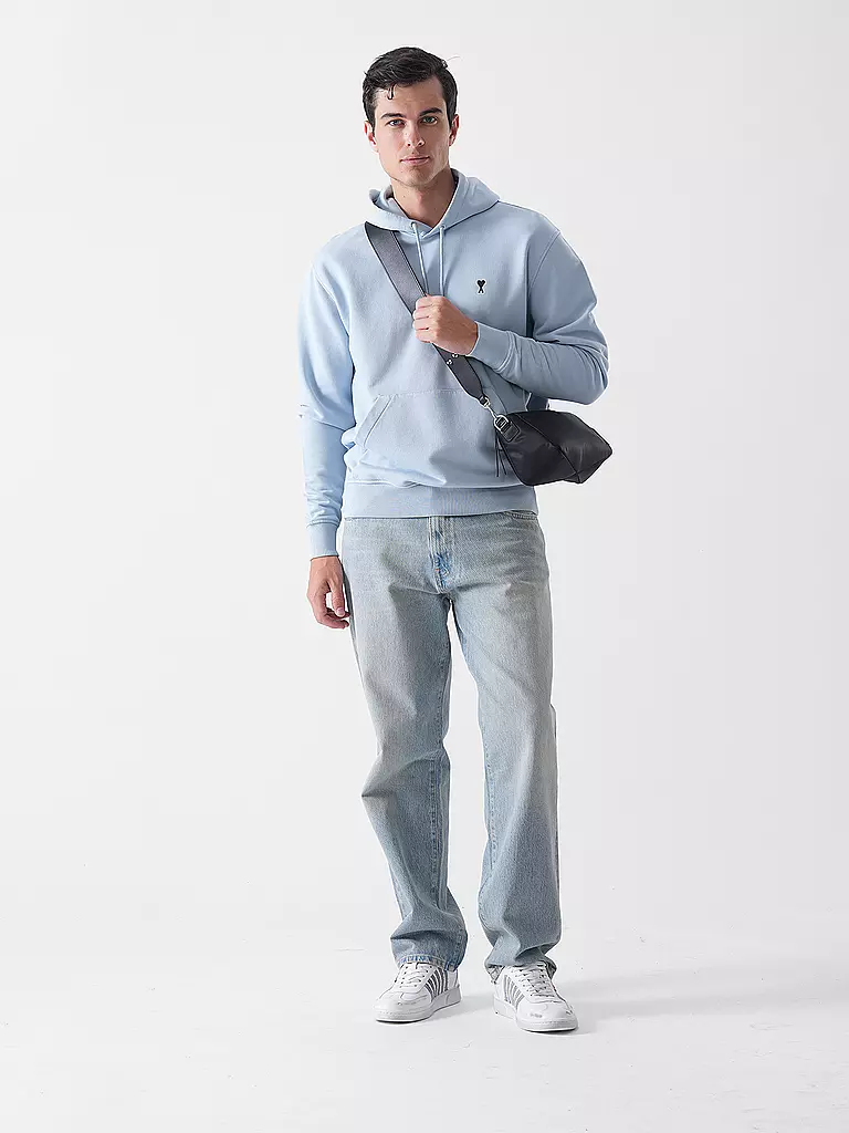 AMI PARIS | Sudadera con capucha - Hoodie | Azul claro