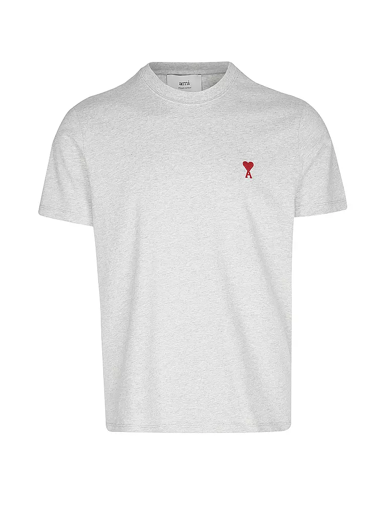 AMI PARIS | T-Shirt CLASSIC | Gris claro