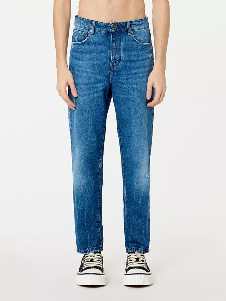 AMI PARIS | Vaqueros corte cónico | Azul