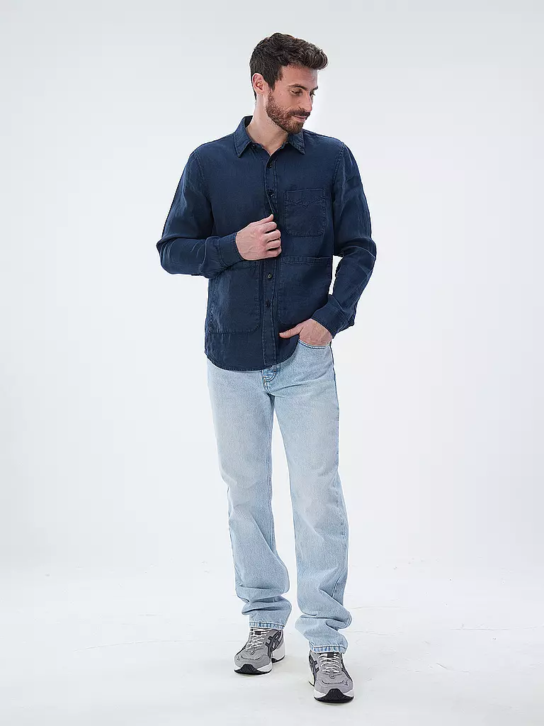 AMI PARIS | Vaqueros Straight Fit JEAN | Azul claro