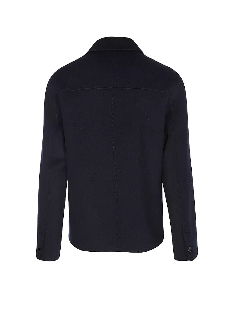 AMI PARIS | Wolljacke | Azul oscuro