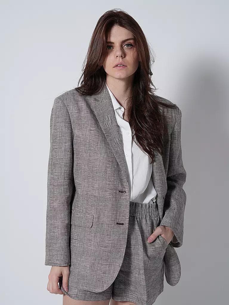 ANINE BING | Blazer de lino QUINN | 