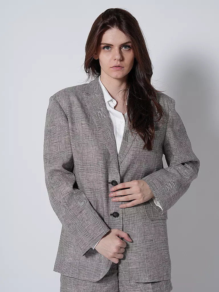ANINE BING | Blazer de lino QUINN | 
