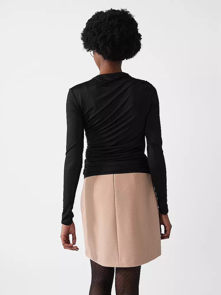 ANINE BING | Camiseta de manga larga BRAY TOP | Negro
