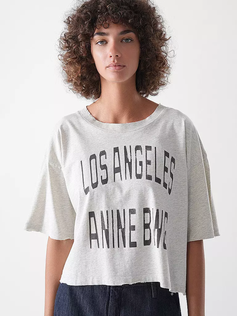 ANINE BING | Camiseta JOHNNY | Gris