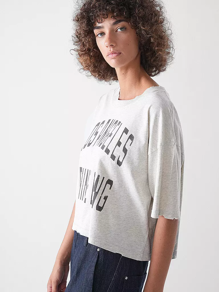 ANINE BING | Camiseta JOHNNY | Gris