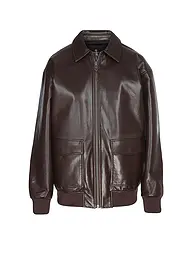 ANINE BING | Chaqueta de cuero KELANIE | Marrón