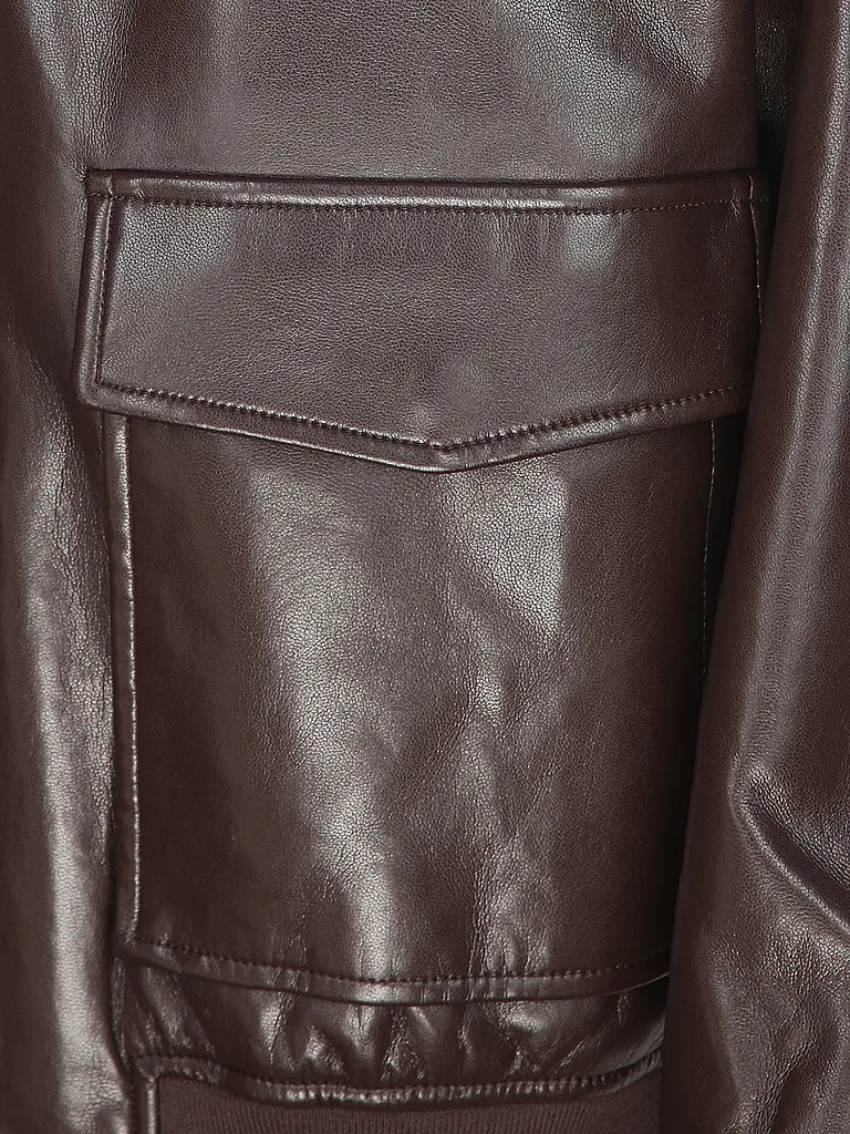 ANINE BING | Chaqueta de cuero KELANIE | 