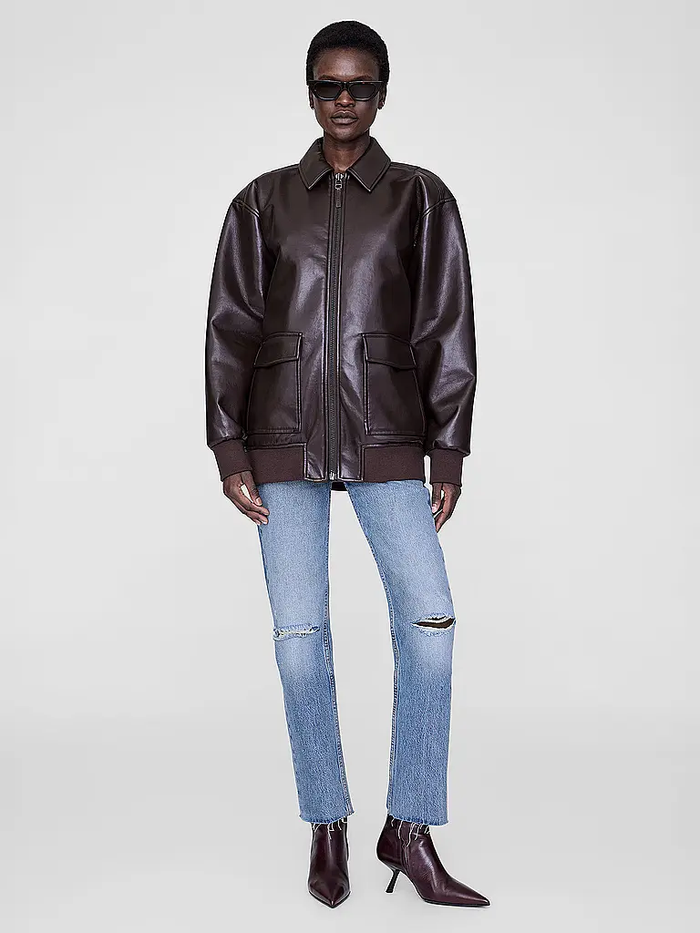 ANINE BING | Chaqueta de cuero KELANIE | 