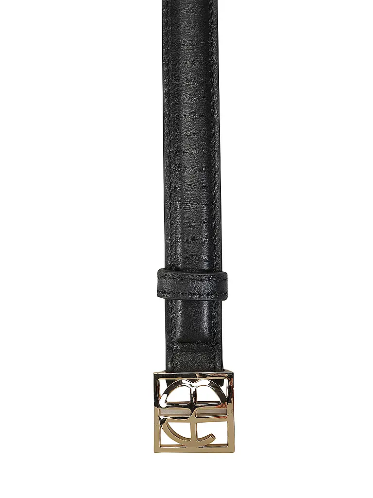 ANINE BING | Cinturón de cuero | Negro