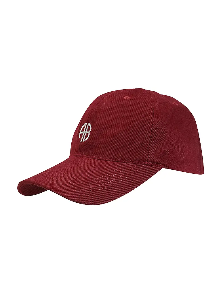ANINE BING | Gorra JEREMY | Rojo oscuro