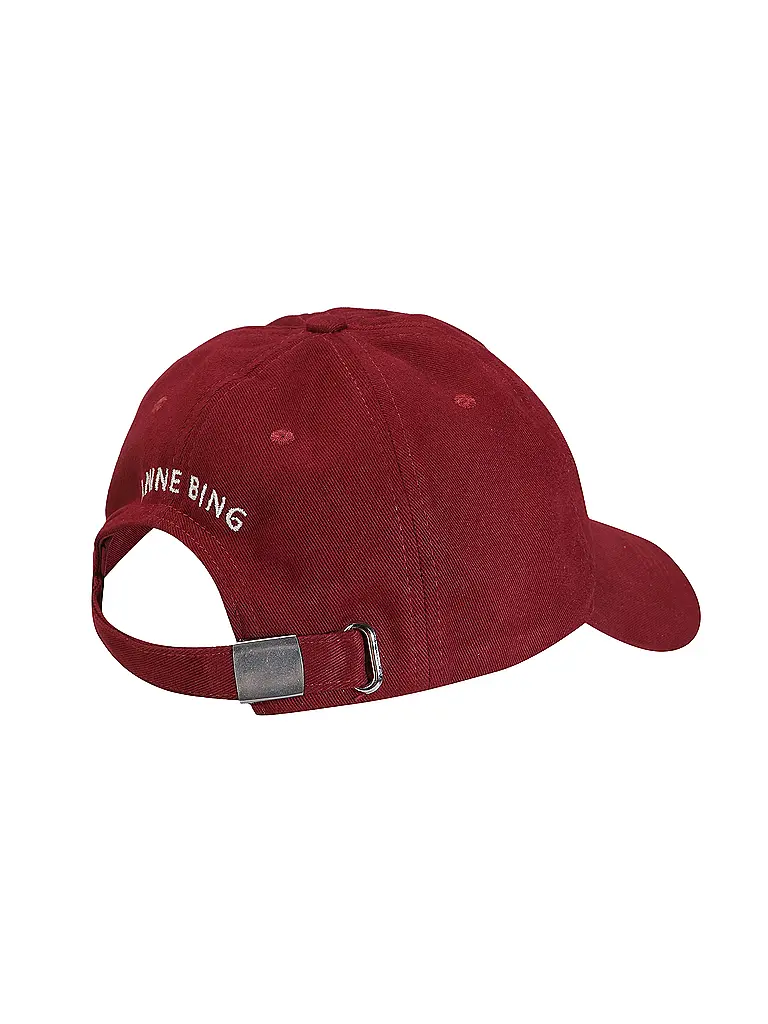 ANINE BING | Gorra JEREMY | Rojo oscuro