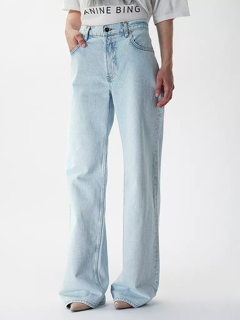 ANINE BING | Jeans Wide Fit HUGH | Azul