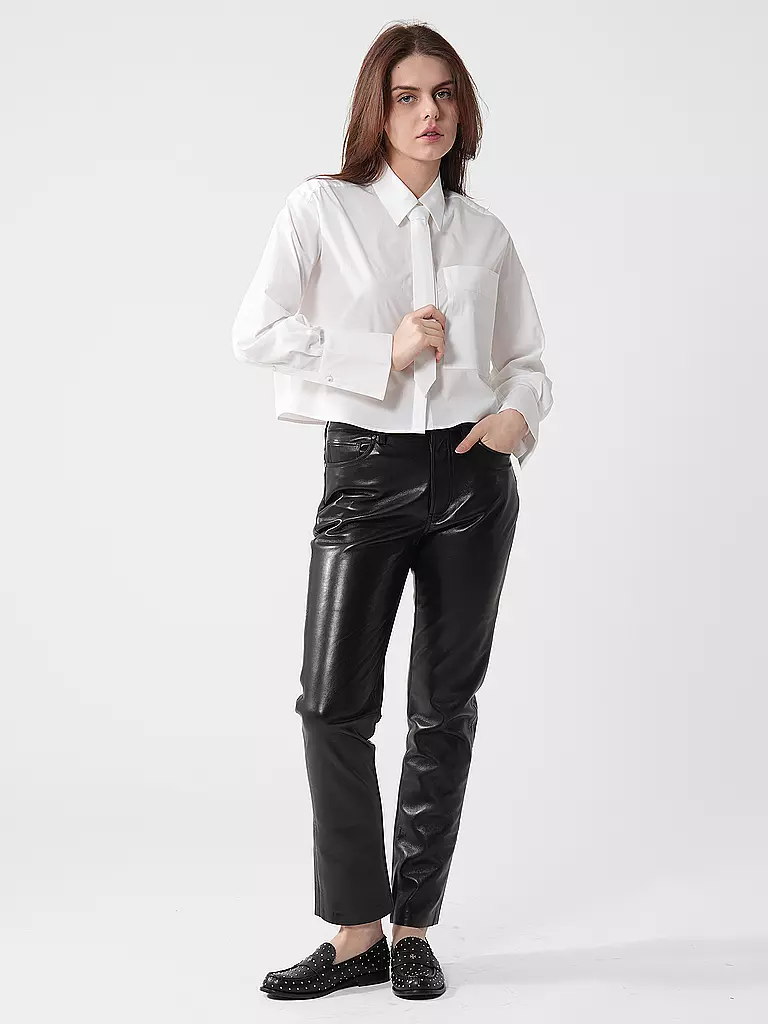 ANINE BING | Lederhose BRUNO | Negro