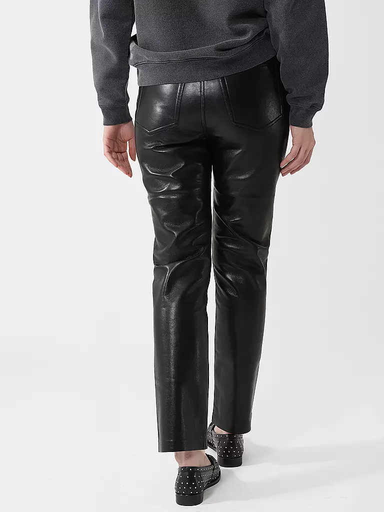 ANINE BING | Lederhose BRUNO | Negro