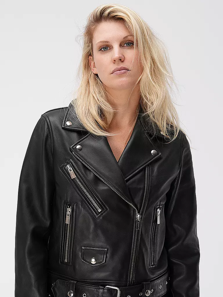 ANINE BING | Lederjacke | Negro