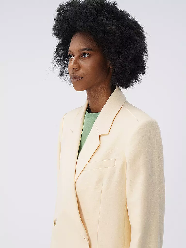 ANINE BING | Leinenblazer | Crema