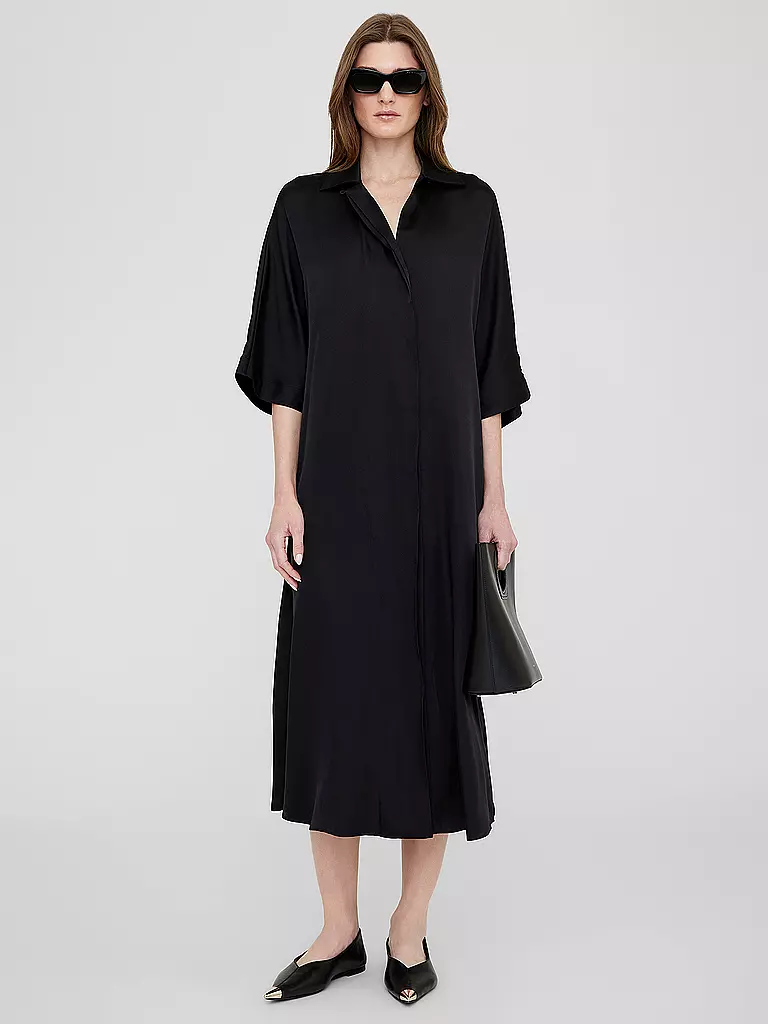 ANINE BING | Midikleid JULIA | Negro
