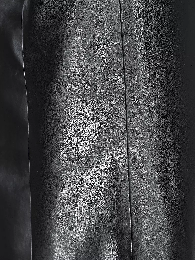 ANINE BING | Pantalón de efecto cuero CARMEN | Negro