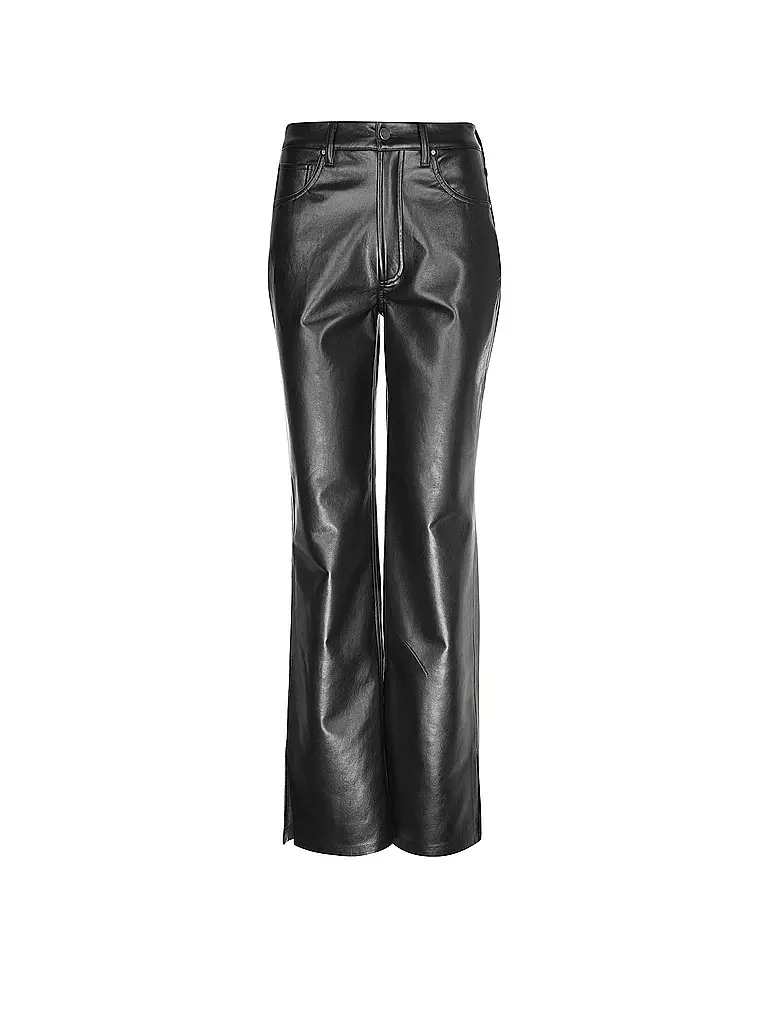 ANINE BING | Pantalón efecto cuero ROY PANT | Negro
