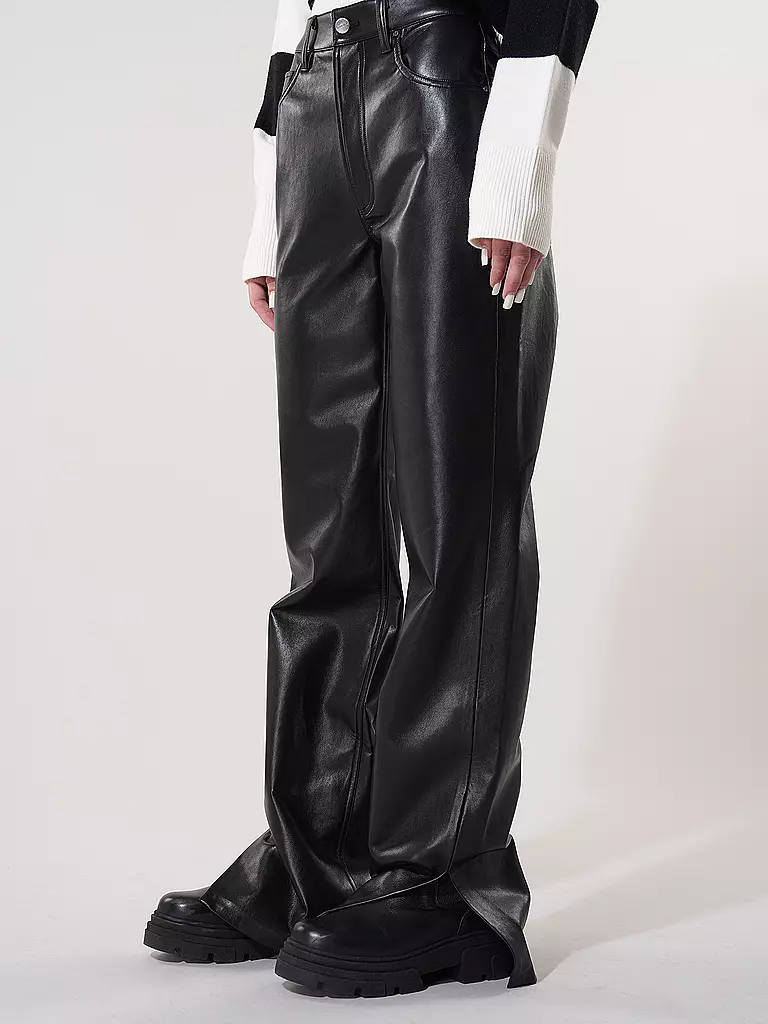 ANINE BING | Pantalón efecto cuero ROY PANT | 