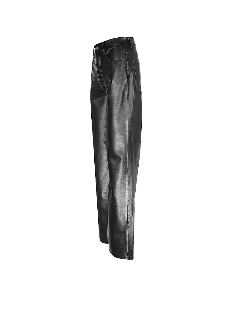 ANINE BING | Pantalón efecto cuero ROY PANT | 