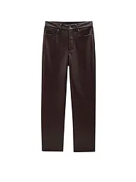 ANINE BING | Pantalones de cuero BRUNO | Marrón