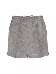 ANINE BING | Shorts de lino KAM | Negro