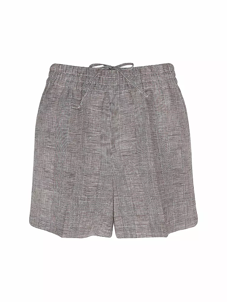 ANINE BING | Shorts de lino KAM | Negro