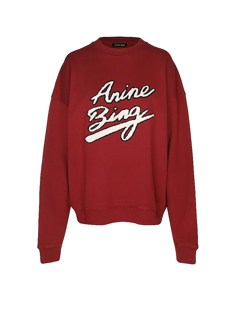 ANINE BING | Sweater MILES | Rojo oscuro