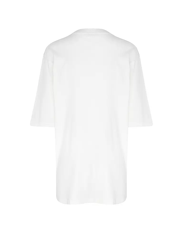 ANINE BING | T-Shirt CASON TEE BLUR | Blanco
