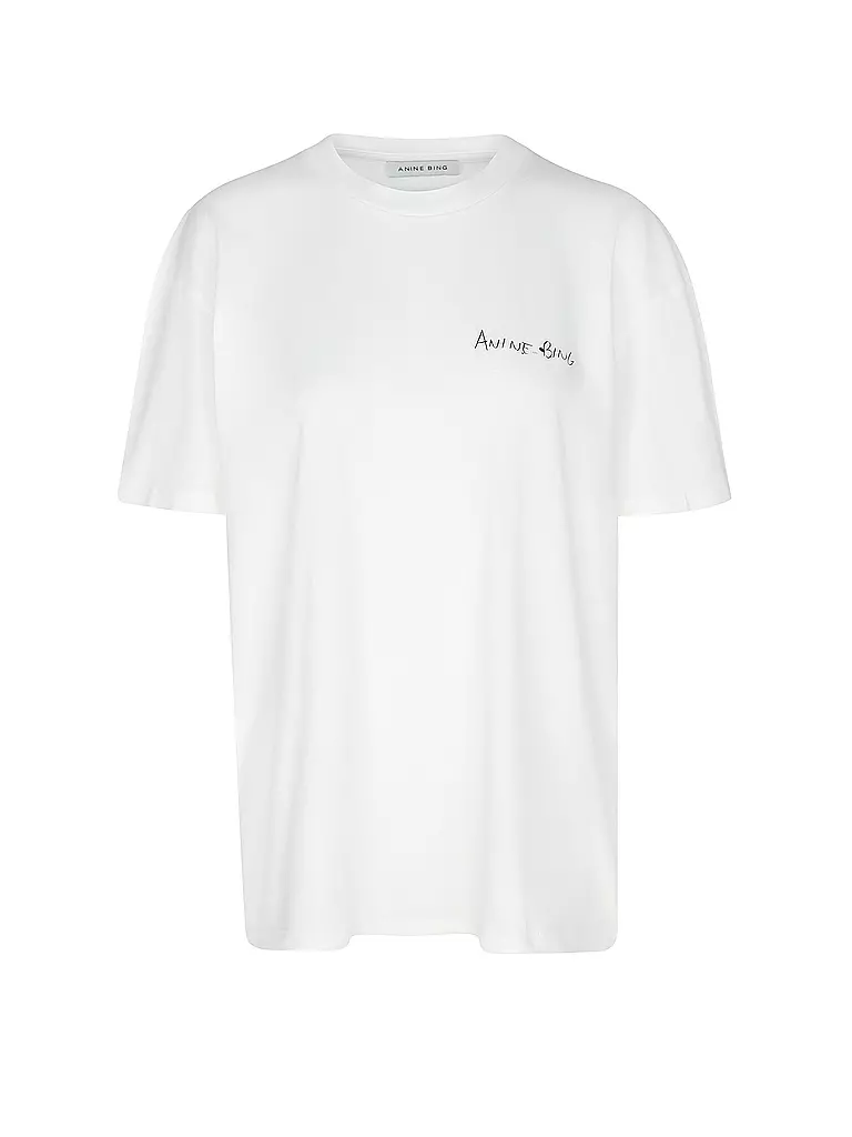 ANINE BING | T-Shirt WALKER | Blanco