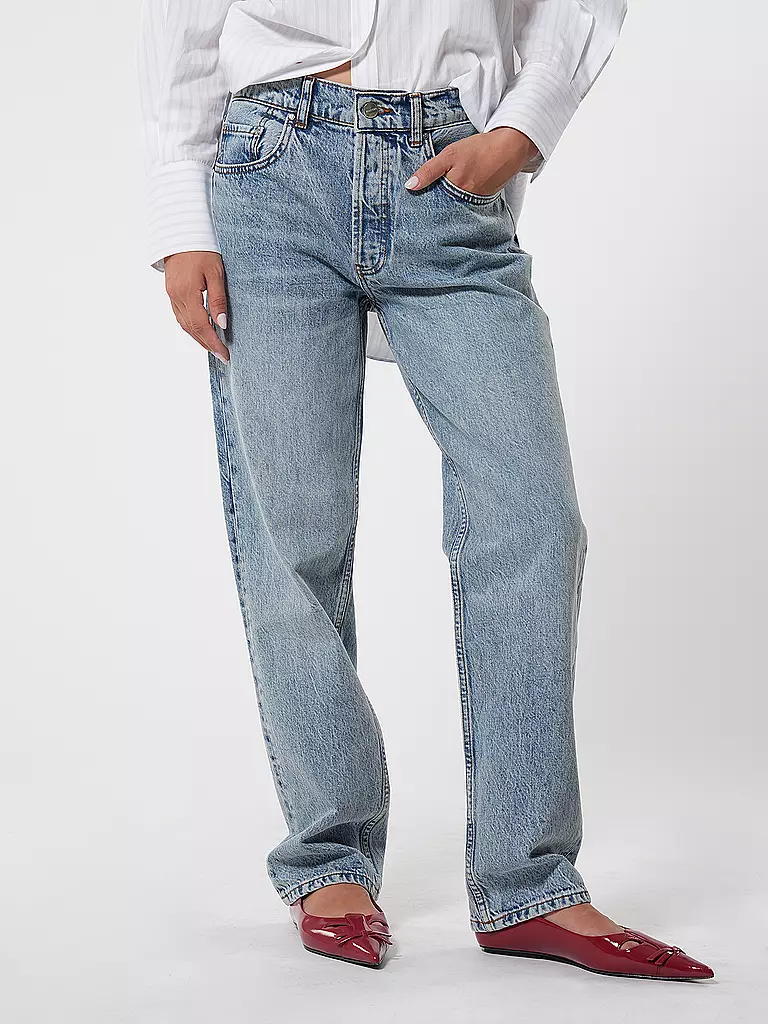ANINE BING | Vaqueros Rectos BENSON | Azul