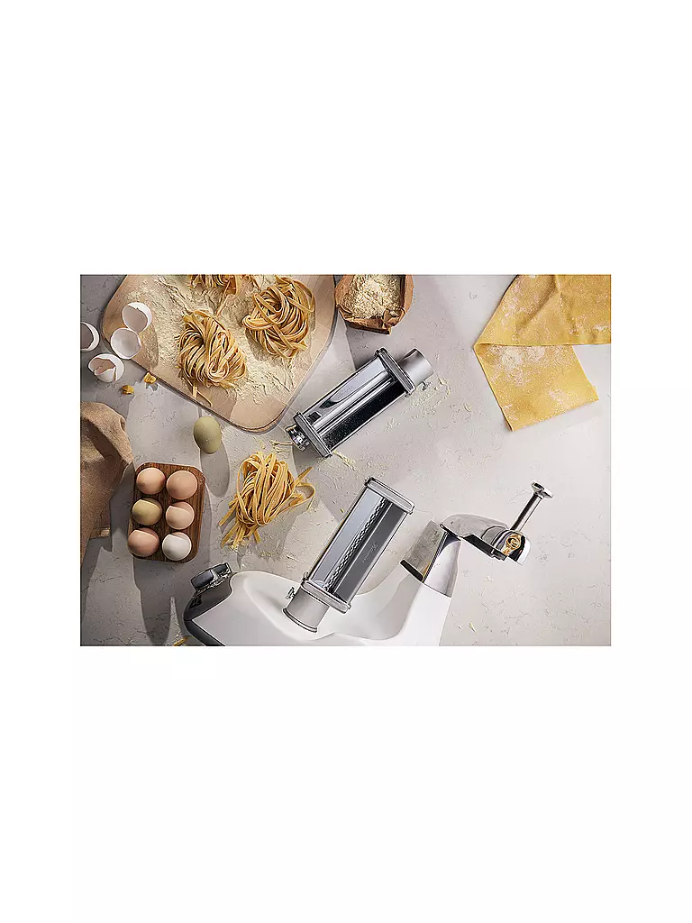 ANKARSRUM | Juego de rodillo para pasta y cortador de pasta de 2 piezas de acero inoxidable | 