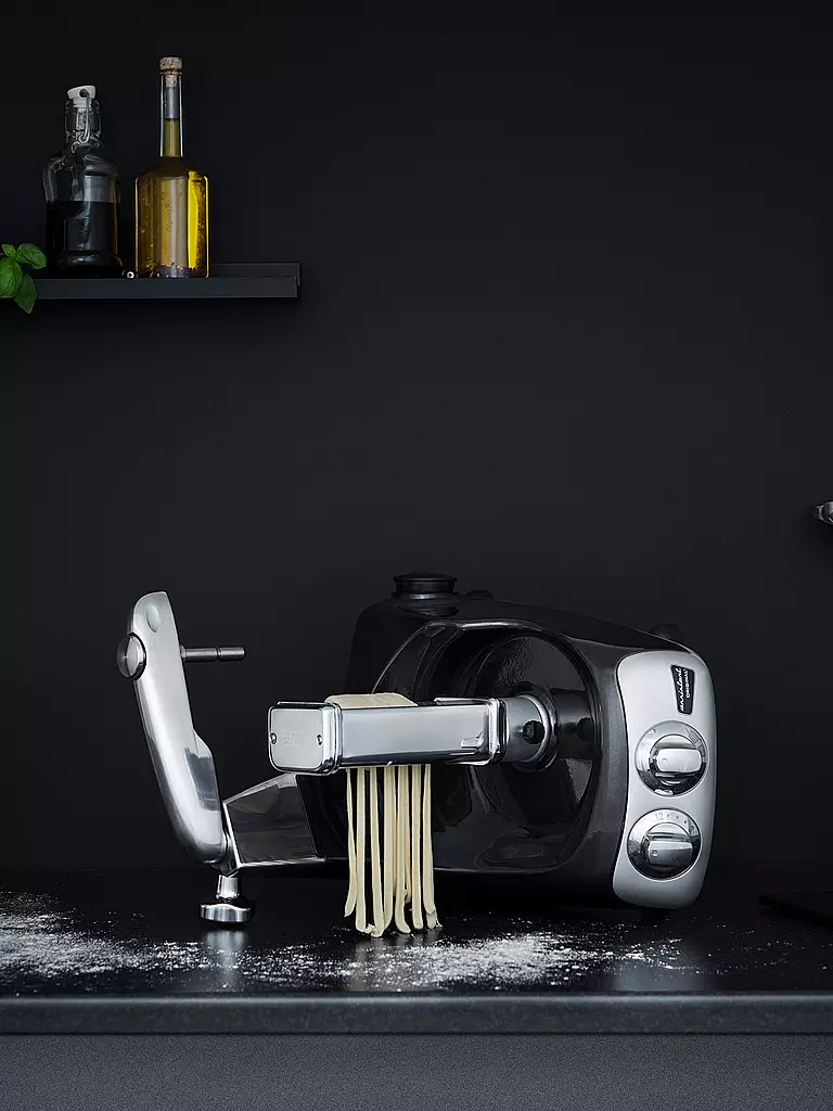 ANKARSRUM | Laminadora para pasta fettuccine de acero inoxidable | Plata