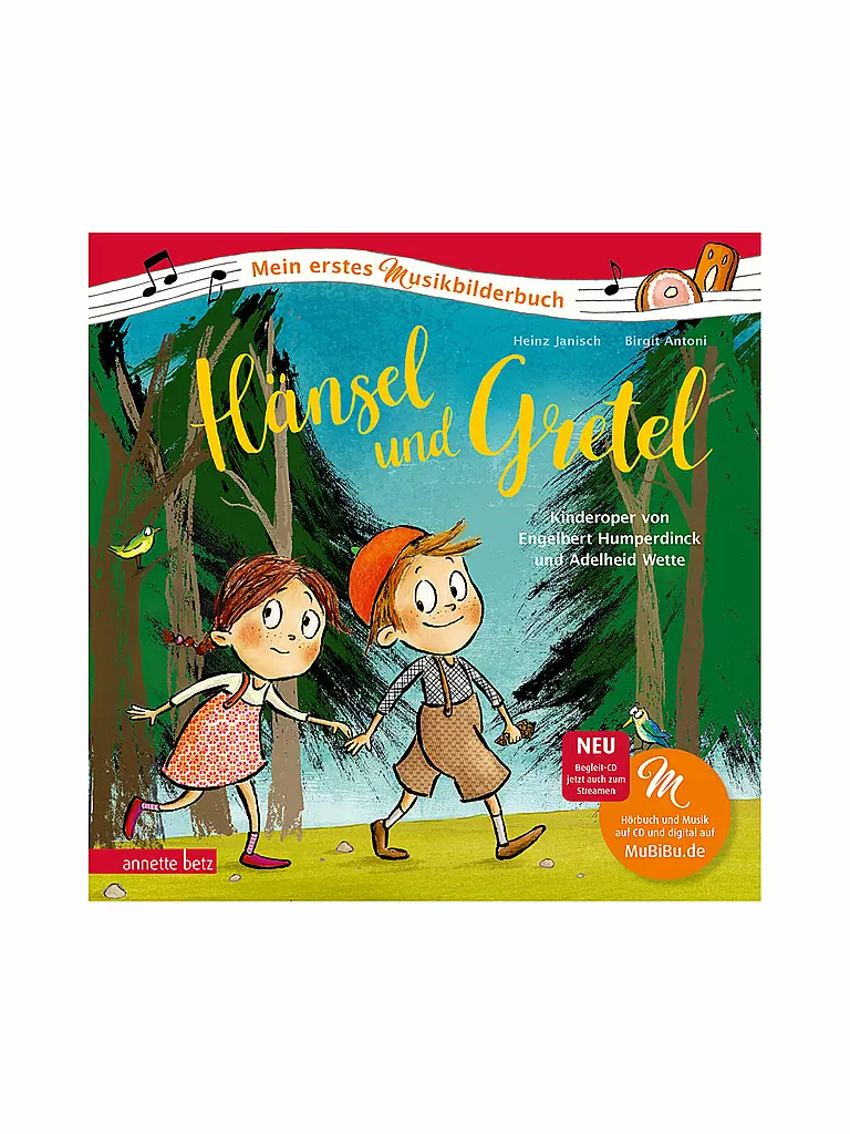 ANNETTE BETZ VERLAG | Hansel y Gretel (Mi primer libro de música con CD) | Sin color