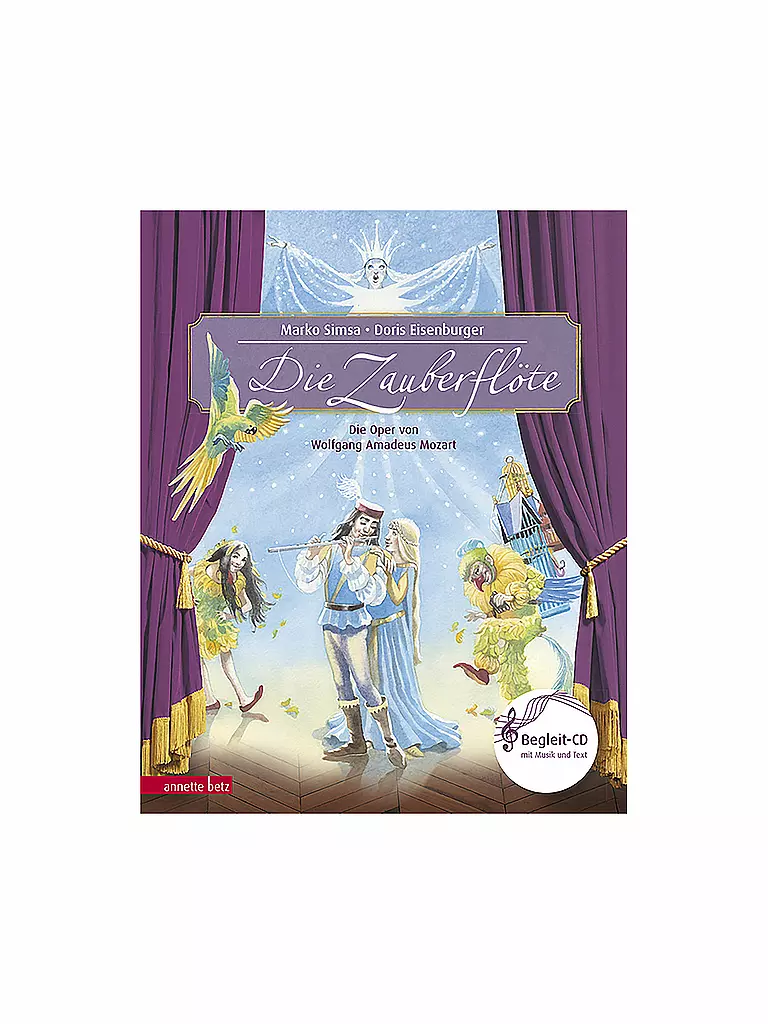 ANNETTE BETZ VERLAG | Libro - La flauta mágica con CD de audio | Sin color