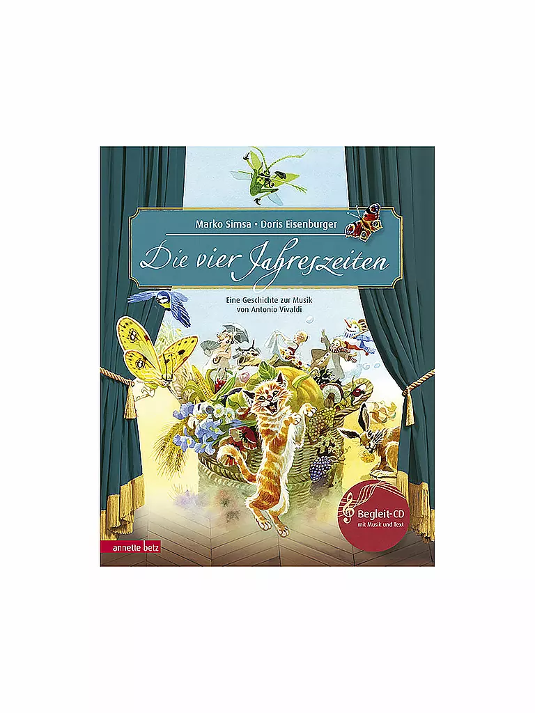 ANNETTE BETZ VERLAG | Libro - Las cuatro estaciones con CD de audio | Sin color