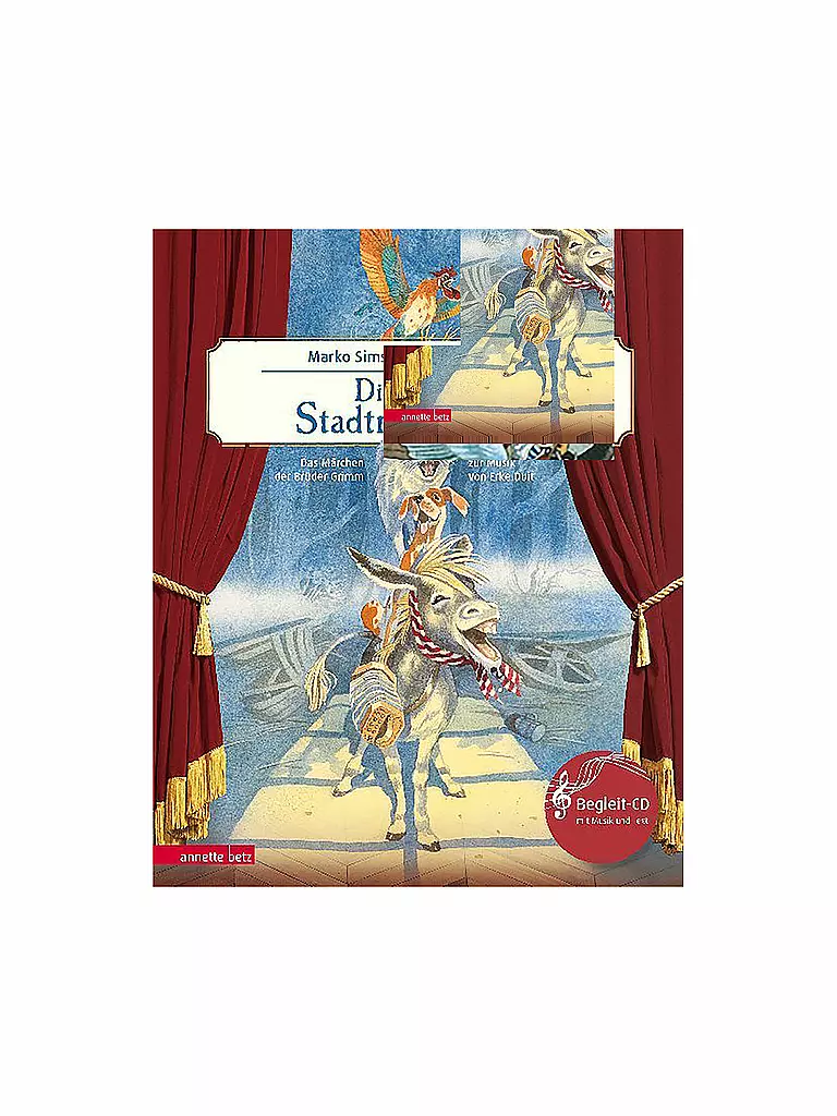 ANNETTE BETZ VERLAG | Libro - Los músicos de Bremen con CD de audio | Sin color