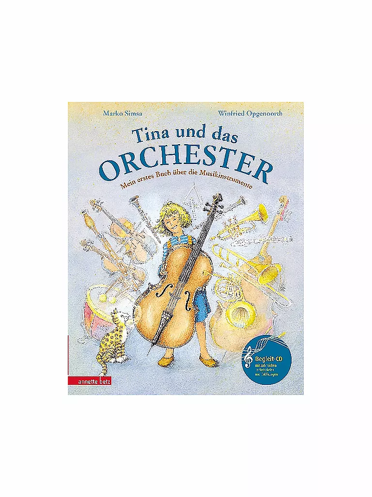 ANNETTE BETZ VERLAG | Libro - Tina y la orquesta con CD de audio | Sin color